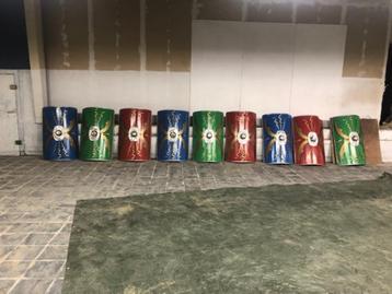 Romeinse schilden voor carnaval / optocht / toneel beschikbaar voor biedingen