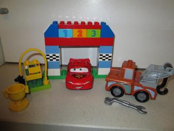 Duplo nr 10600 Pixar Cars; klassieke race beschikbaar voor biedingen
