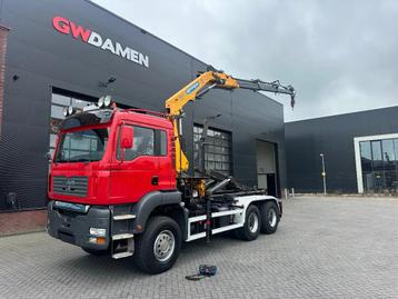 MAN TGA 33.410 6x6 Haak/ Kraan (bj 2003) beschikbaar voor biedingen