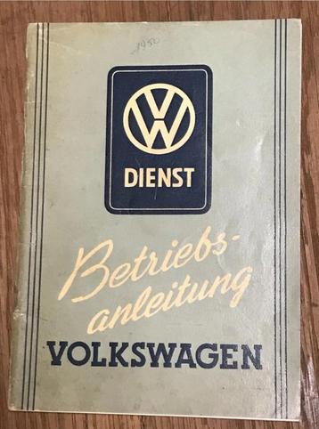 Manuel d'utilisation Volkswagen Coccinelle 1950(Split). beschikbaar voor biedingen