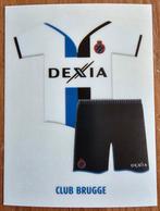 Panini Football 2010 Uit shirt Club Brugge 87 zeer zeldzaam, Ophalen of Verzenden, Zo goed als nieuw, Sticker