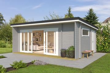 NIEUW Modern luxe blokhut Java te koop beschikbaar voor biedingen
