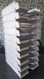 10 bacs à courrier A4, Ophalen, Zo goed als nieuw