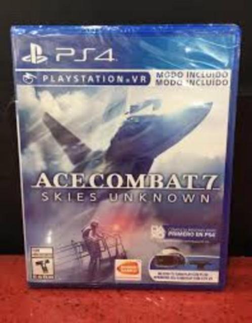 Ace Combat 7: Skies Unknown gloednieuw in blisterverpakking, Games en Spelcomputers, Games | Sony PlayStation 4, Nieuw, Simulatie