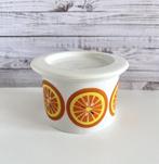Pot avec couvercle Arabia Pomona Finland - Oranges, Antiek en Kunst, Ophalen of Verzenden
