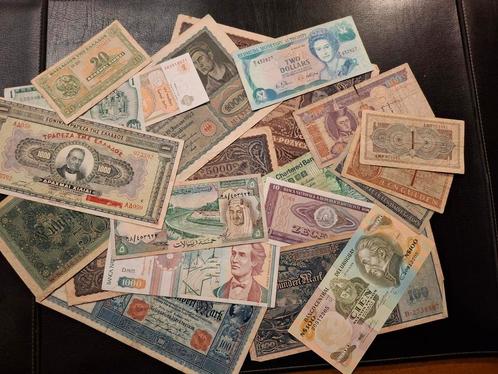 Lot van 20 biljetten, Postzegels en Munten, Munten en Bankbiljetten | Verzamelingen, Verzenden