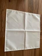 60  witte katoenen servietten, Ophalen, Nieuw