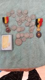 Lot de 3 médailles et de monnaies de France et royaume uni, Enlèvement ou Envoi, France