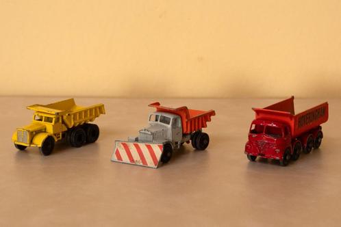 Matchbox Tipper Trucks, Hobby en Vrije tijd, Modelauto's | 1:87, Gebruikt, Bus of Vrachtwagen, Matchbox, Ophalen of Verzenden