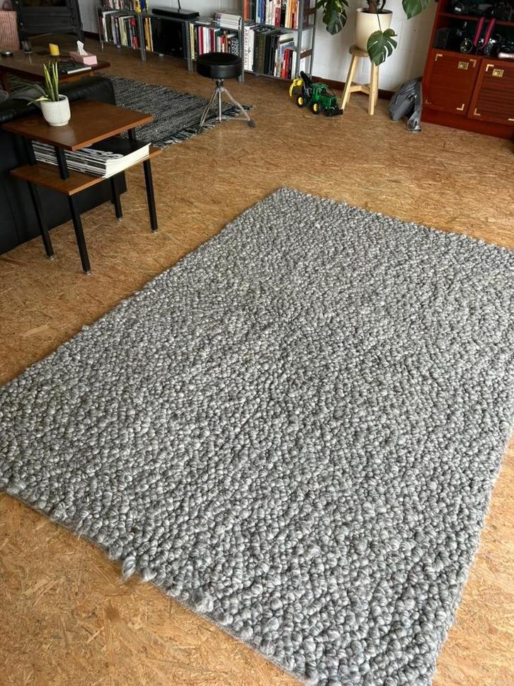 IKEA Hjorthede wollen tapijt – 160x230 cm –, Huis en Inrichting, Stoffering | Tapijten en Vloerkleden, Zo goed als nieuw, 150 tot 200 cm
