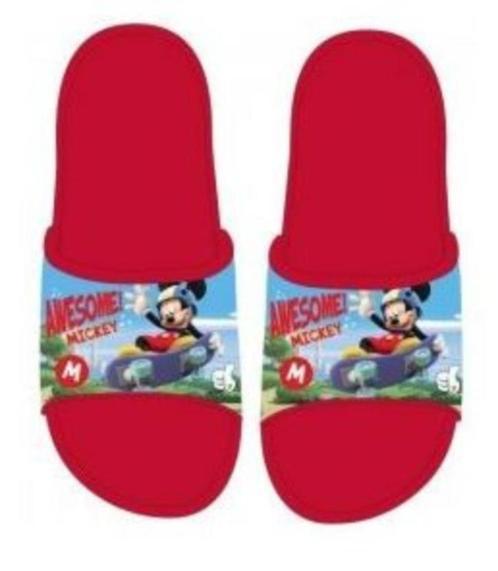 Mickey Mouse Badslippers Blauw of Rood - Maat 27 t/m 32, Kinderen en Baby's, Kinderkleding | Schoenen en Sokken, Nieuw, Overige typen