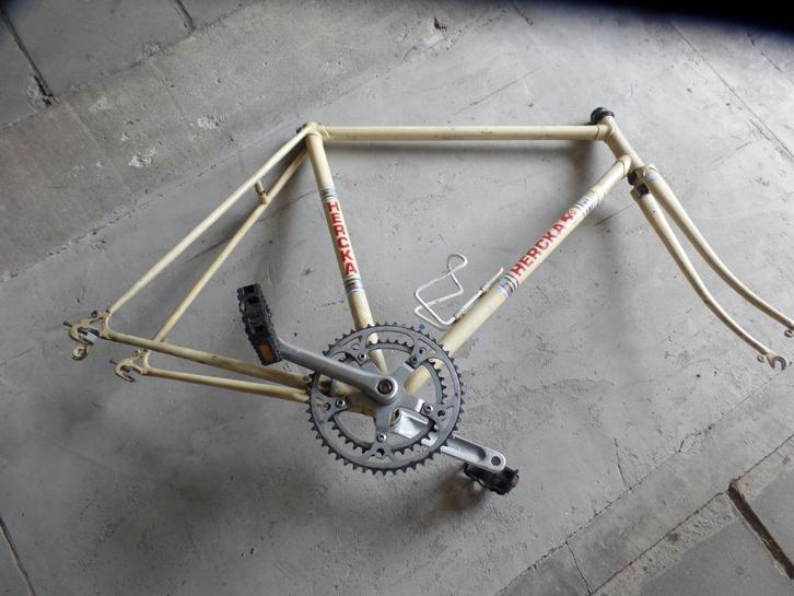 Allerlei fietsonderdelen,zie foto s., Fietsen en Brommers, Fietsonderdelen, Zo goed als nieuw, Racefiets, Frame, Ophalen of Verzenden