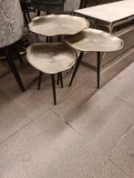 Nieuwe Richmond set van 3 Volenta salontafels €175 set 3x, Huis en Inrichting, Ophalen, Minder dan 50 cm, Industrieel landelijk barok brocante koloniaal boheems vintage