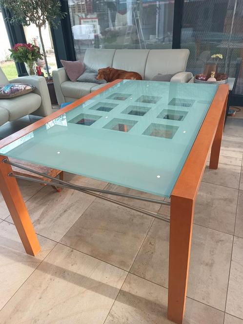 Ligne Roset Extensia tafel, Huis en Inrichting, Tafels | Eettafels, Gebruikt, Ophalen