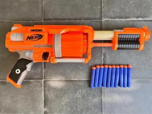 Nerf Darttag Furyfire geweer, Kinderen en Baby's, Speelgoed | Buiten | Actiespeelgoed, Gebruikt, Ophalen of Verzenden