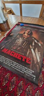 affiche de cinéma "Machete" 160x120 CM, Verzamelen, Gebruikt, Rechthoekig Staand, Film en Tv, Ophalen