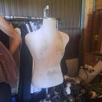 Mannequin body op voet / etalagepop torso, Ophalen, Gebruikt, Paspop