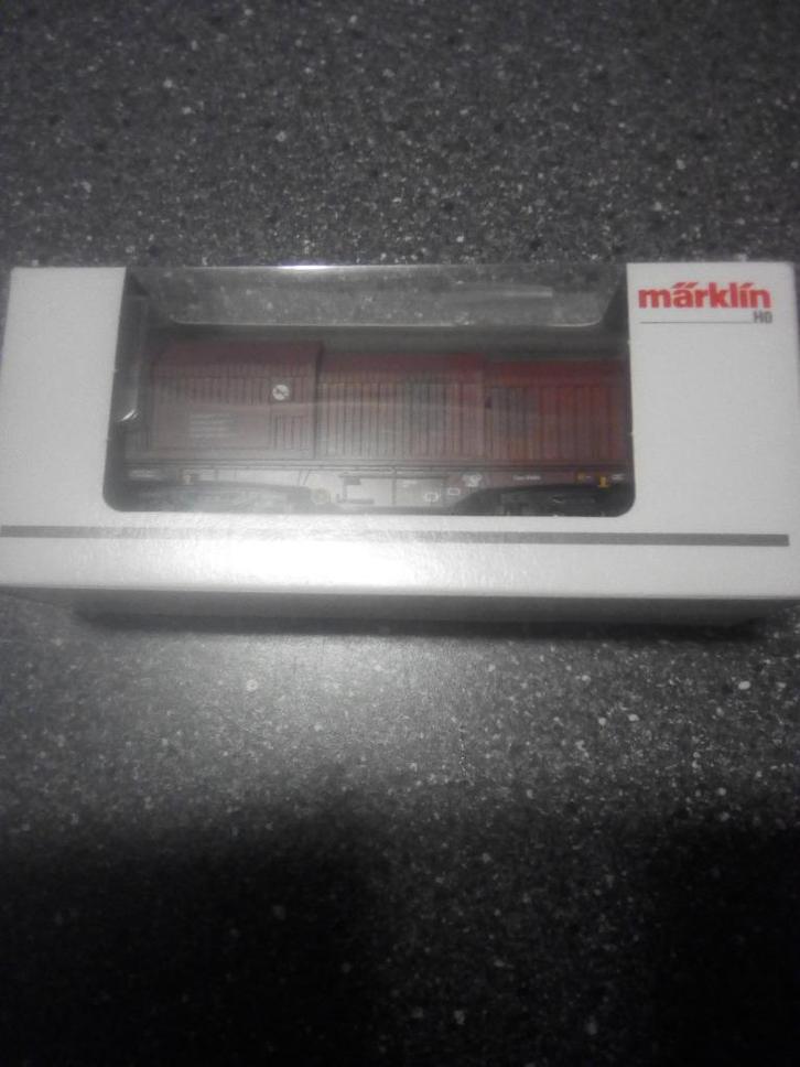 vend wagon Shimms SNCB Marklin réf. 46875-04, Hobby en Vrije tijd, Modeltreinen | H0, Zo goed als nieuw, Wagon, Wisselstroom, Märklin