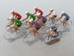 Lot van 9 miniatuur wielrenners, Verzamelen, Poppetjes en Figuurtjes, Ophalen of Verzenden, Gebruikt