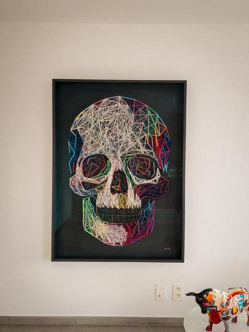 KLEUR VAN DE SCHEDEL, Antiek en Kunst, Kunst | Beelden en Houtsnijwerken, Ophalen of Verzenden