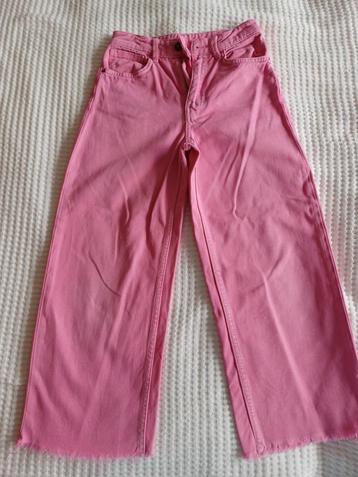Roze jeansbroek Maude Jbc 134-140