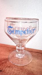 Brasserie bière ancien verre Tempelier, Autres marques, Utilisé, Enlèvement ou Envoi, Verre ou Verres