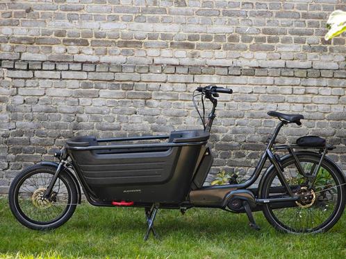 Vélo électrique cargo Batavus 2023, Fietsen en Brommers, Elektrische fietsen, Zo goed als nieuw, Batavus, 51 tot 55 cm, 50 km per accu of meer