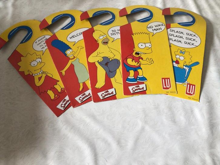 Crochets de porte Les Simpsons, Collections, Cinéma & Télévision, Enlèvement ou Envoi
