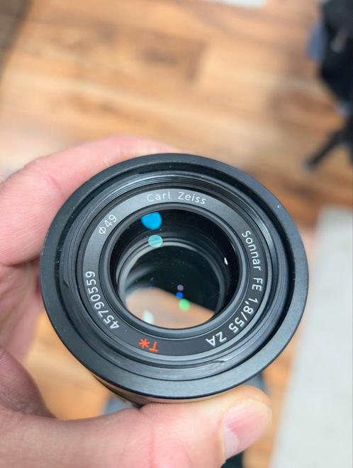 Sony  Zeiss Sonnar T* FE 55mm f1.8 ZA., Audio, Tv en Foto, Foto | Filters, Zo goed als nieuw
