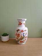 Vase asiatique paon faïence, Ophalen of Verzenden