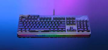 Clavier gamer haut de gamme asus rog strix flare ii animate beschikbaar voor biedingen