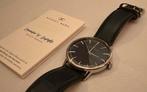 Horloge August Berg Blauwe Clockface, Overige merken, Leer, Polshorloge, Ophalen of Verzenden