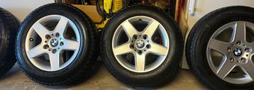 Jantes BMW E46 - E36 + pneus hiver Michelin  beschikbaar voor biedingen