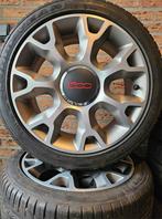 16 inch Fiat 500 Velgenset 4x98 Goodyear 5-6mm, Auto-onderdelen, Banden en Velgen, Ophalen, 16 inch, Banden en Velgen, 195 mm