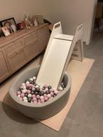 Ballenbad en houten glijbaan, Ophalen, Gebruikt, Glijbaan