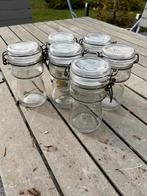 6 speciale vorm voorraad potten ( type wecken), Huis en Inrichting, Keuken | Potten en Pannen, Ophalen, Zo goed als nieuw