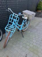 Blauwe oma fiets met mand, Fietsen en Brommers, Fietsen | Dames | Omafietsen, Ophalen