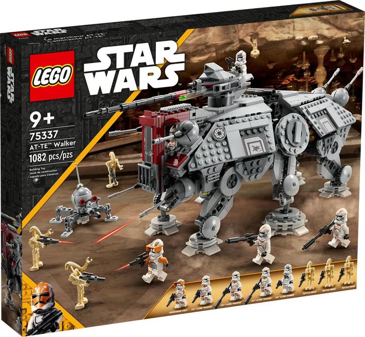 Lego Star Wars AT-TE Walker 75337, Verzamelen, Star Wars, Zo goed als nieuw, Ophalen