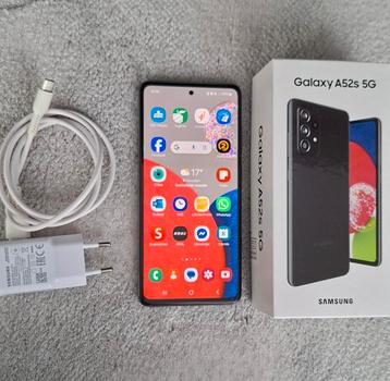 Samsung A52s 5G 128Gb in goede staat met lader beschikbaar voor biedingen