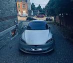 Tesla Model S P100D, Auto's, Te koop, Zilver of Grijs, Berline, 5 deurs