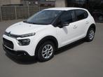 citroen c3 1.2 pure tech 09/2020 26900 km airco gps, Voorwielaandrijving, Stof, Wit, Bedrijf