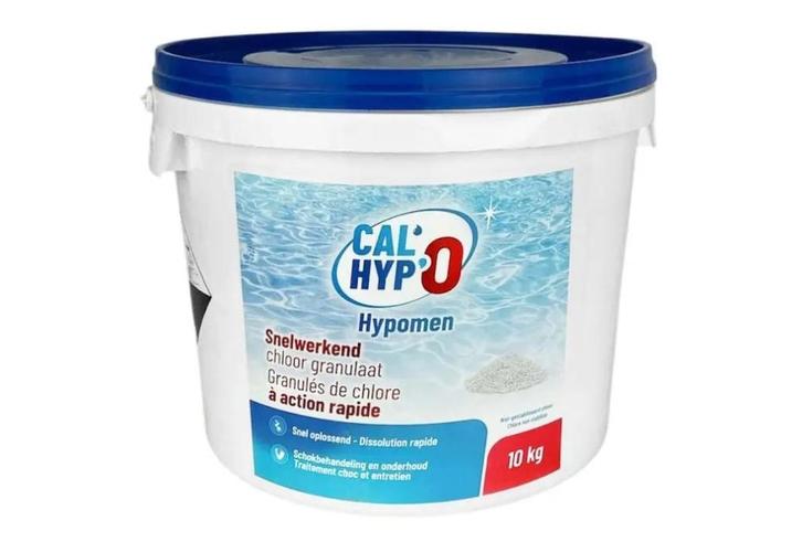 Cal’Hypo Hypomen chloorshock 10 kg (nieuw), Tuin en Terras, Zwembad-toebehoren, Nieuw, Reinigingsmiddel, Ophalen