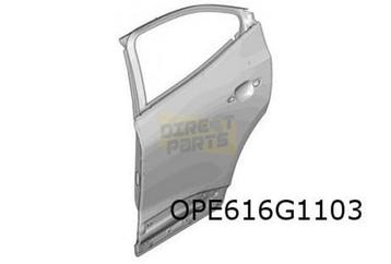 Opel Mokka B (11/20-) (P2QO) Achterportier Links (te spuiten beschikbaar voor biedingen