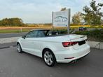 Audi A3 1.8tfsi Stronic/camera/gps/leder/topstaat/…, Auto's, 4 zetels, 4 cilinders, Cabriolet, Wit