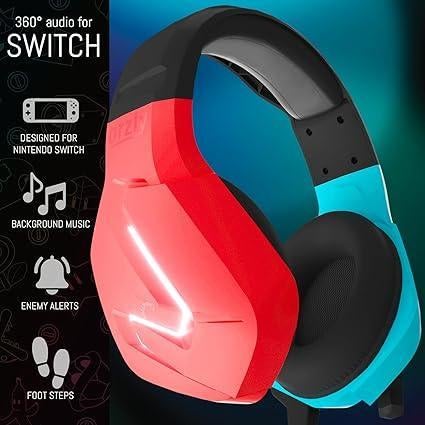 headset met microfoon voor Nintendo Switch | GRATIS LEVERING, -, Verzenden, Nieuw, ORZLY