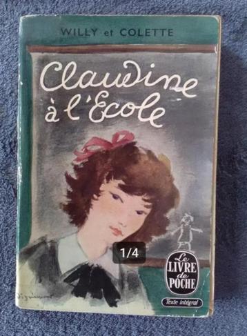 "Claudine à l'école" Willy et Colette (1956)