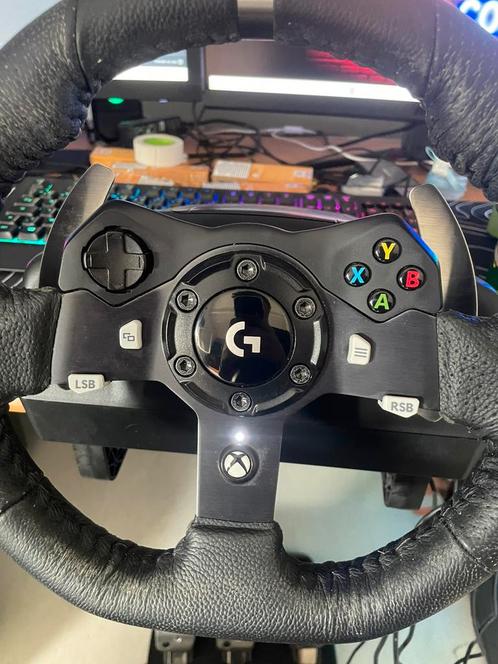 Logitec g920+ shifter, Games en Spelcomputers, Spelcomputers | Xbox | Accessoires, Zo goed als nieuw, Xbox One, Xbox Series X