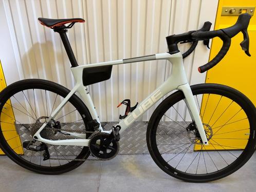 Cube Agree C:62 Pro 2023 + Shimano 105 PD-R7000 SPD-SL Pedal, Fietsen en Brommers, Fietsen | Racefietsen, Zo goed als nieuw, Heren