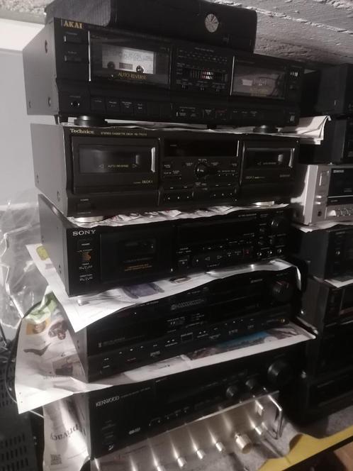 Diverse apparaten van het merk vintage radioversterker en cd, Audio, Tv en Foto, Stereoketens, Zo goed als nieuw, Cd-speler, Tuner of Radio