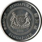 Munten Singapore, Postzegels en Munten, Ophalen of Verzenden, Losse munt, Zuid-Azië